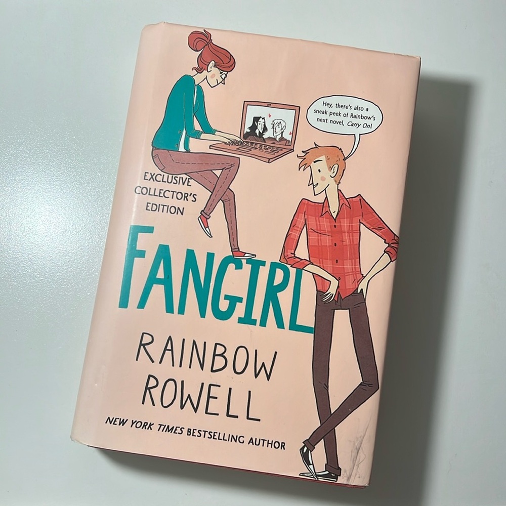 Fangirl by Rainbow Rowell (Hardcover Edition)